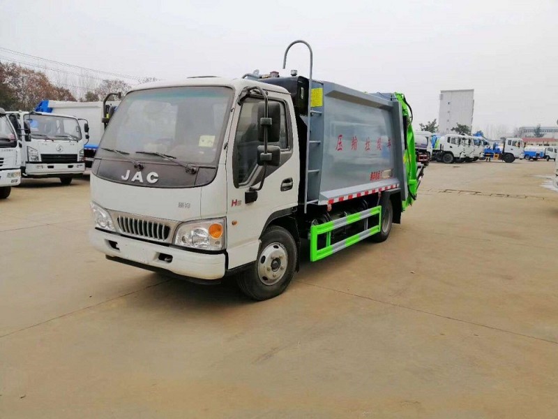 江淮5方壓縮式垃圾車