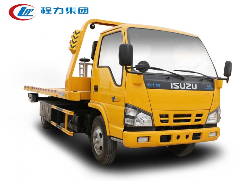 五十鈴(黃牌)一拖二清障車