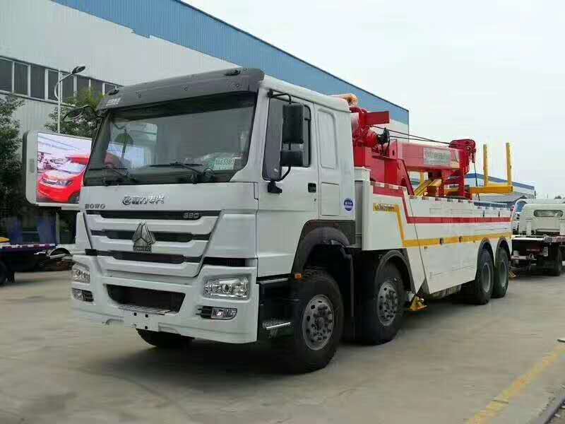重汽豪沃前四后八一托一清障車(chē)