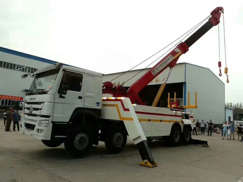 重汽豪沃前四后八一托一清障車(chē)