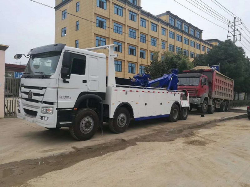 重汽豪沃前四后八一托一清障車(chē)