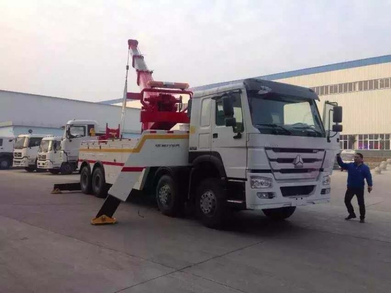 重汽豪沃前四后八一托一清障車(chē)