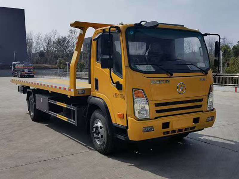 大運奧普力一拖二平板清障車